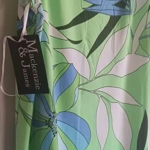 slim fit dress slacks Kenzie Maxi Dress Green main image 1